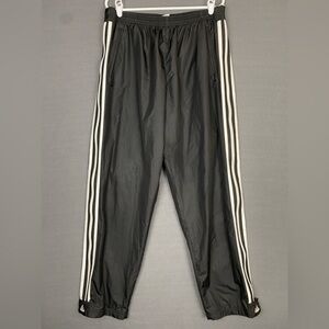 Vintage Adidas Track Pants Men’s XL Tear Away Full Side Zipper 90’s Y2K Active